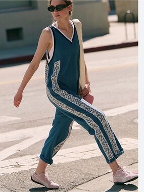 FREE PEOPLE MOVEMENT DAY TRIP ONESIE BRAND NEW WITH TAGS XS (oversized)